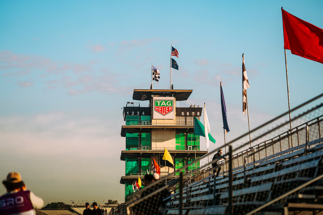 Fighting for the WIN at Indianapolis Motor Speedway